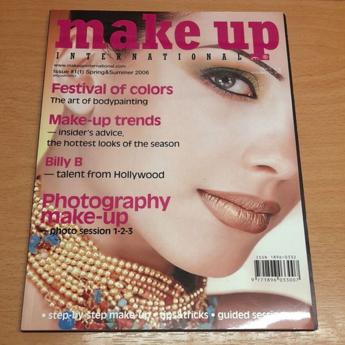 Make-up International magazines by Kryolan like new, pack of 2 (2006 & 2008)