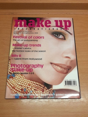 Make-up International magazines by Kryolan like new, pack of 2 (2006 & 2008)