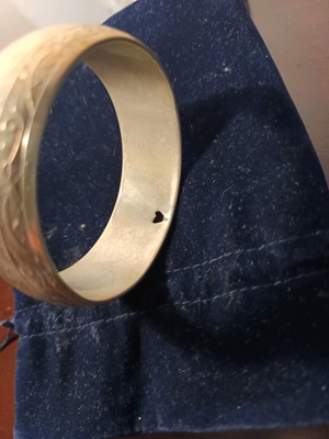 Silver bracelet used