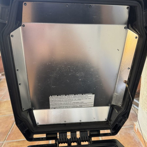 Xplorer Motorcycle Topcase used with key