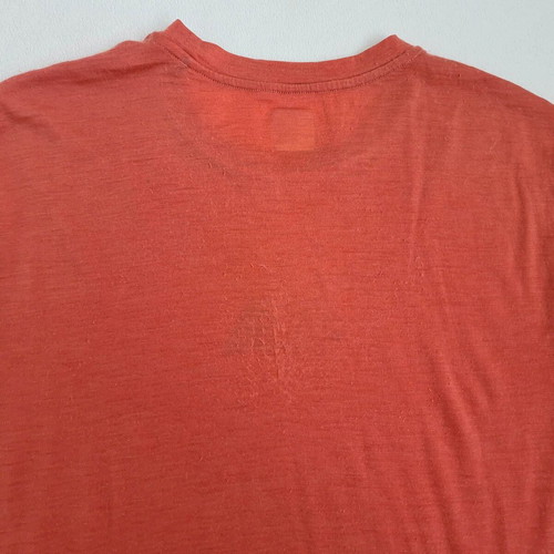 OCK men's t-shirt used, merino wool blend, size XL, red