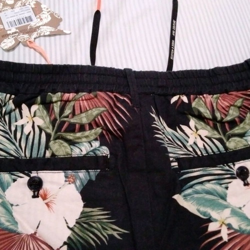 Scotch & Soda unisex linen bermuda shorts new, size 16