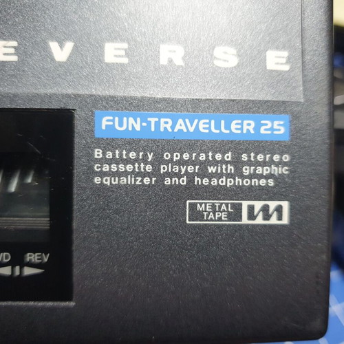 Telefunken Walkman Traveller Fun 25 like new portable HiFi cassette player