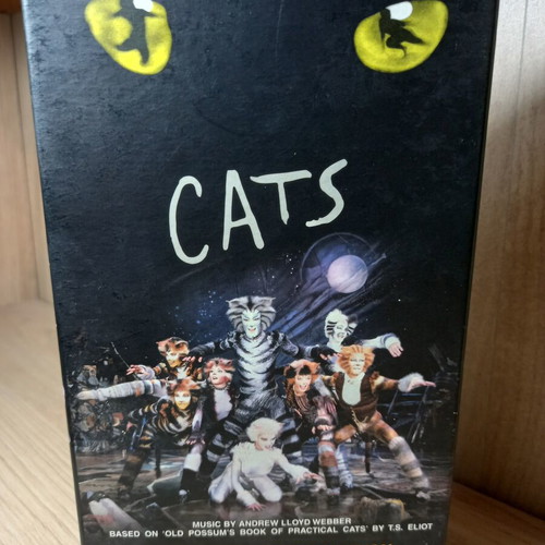 Cats musical VHS like new, English edition