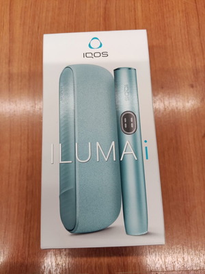 Iqos Iluma Breeze blue device
