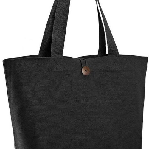 UBAG Davos Shopping Bag Black 30L 100% Brushed Cotton - New