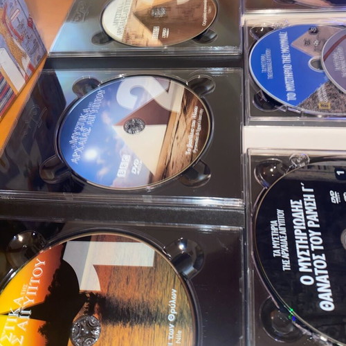 Collectible set 9 DVD Ancient Egypt like new with subtitles