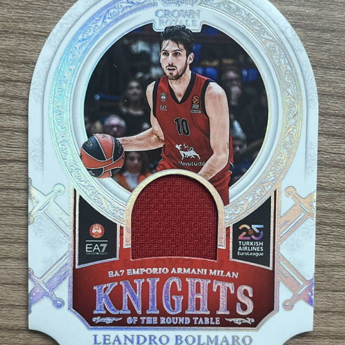 2024-25 Panini Crown Royale Euroleague Basketball Leandro Bolmaro Patch like new
