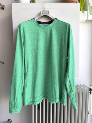 Lululemon men's sports shirt XXL used, green