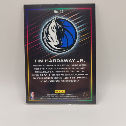 Panini-Recon 2023-24 Tim Hardaway Jr. card new
