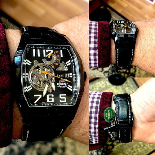 Orient automatic watch like new with waterproof sapphire crystal