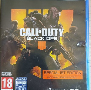 CALL OF DUTY BLACK OPS 4 PS4 GAME