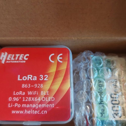Heltec LoRa 32 V3 Meshtastic Node with Battery and Antenna new