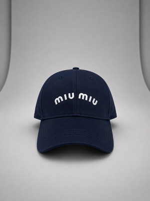 Miu Miu hat new, blue, size S
