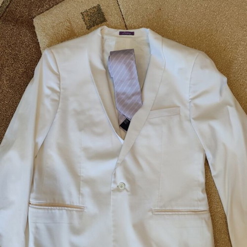 Prince Oliver luxury white summer suit like new