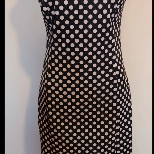 Sleeveless Polka Dot Dress medium size like new