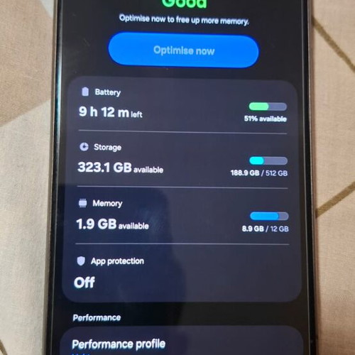 Samsung Galaxy S24 Ultra 12GB RAM 512GB like new with 9 cases and charger
