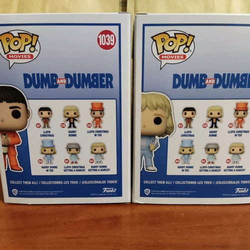 Funko Pop Dumb And Dumber Chase Edition Set like new