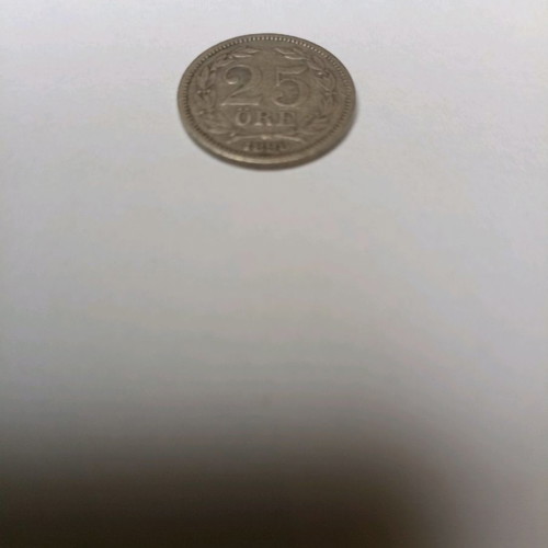 25 ore 1898 coin used