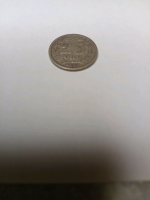 25 ore 1898 coin used