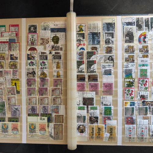 Stockbook A4 with German Stamp Collection, 32 Pages, Like New