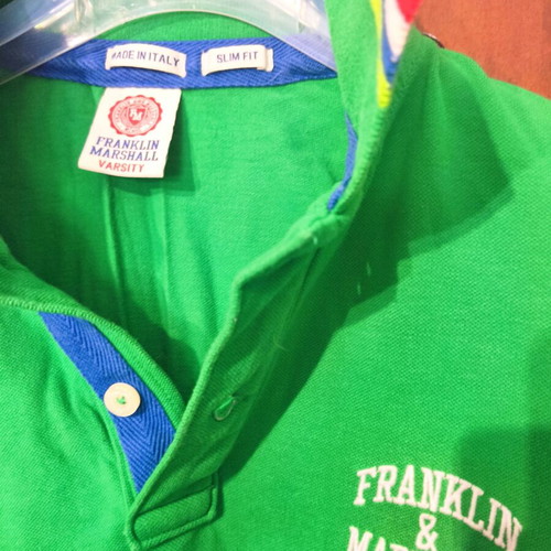 Franklin & Marshall polo shirt XL like new green