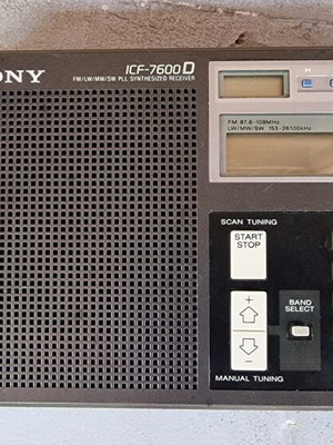 Sony ICF-7600D φορητός ραδιοδέκτης