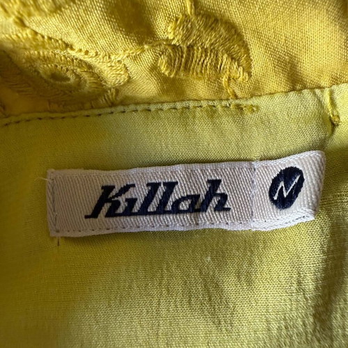 Killah summer women dress, used, size M, mustard color