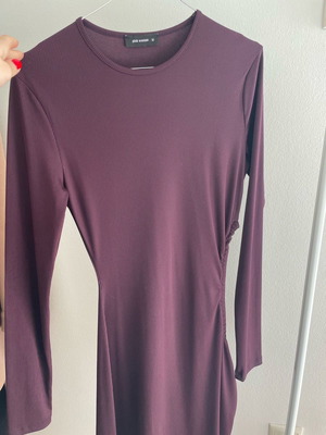 Bordeaux Pink Woman dress new, ripped, midi, elastic