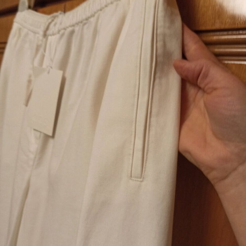 COS N40 White Wide Trousers New