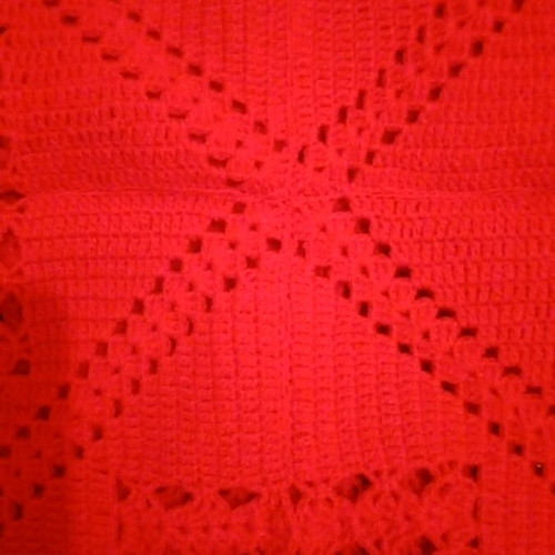 Handmade crochet pillows set of 3, 50 years old heirloom, 0.42x0.42m