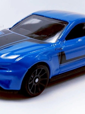 Ford Mustang GT Μινιατούρα Hot Wheels Μπλε Καινούργιο