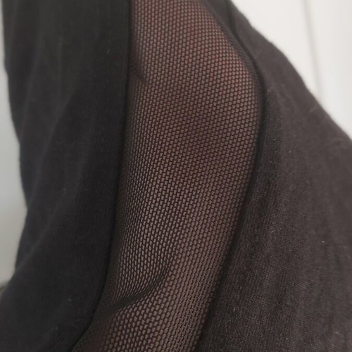 Terranova women's leggings with mesh size large like new black