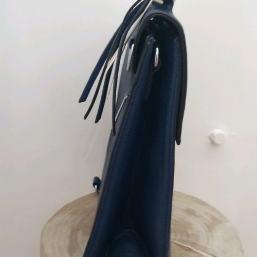Blue envelope backpack bag new for hand and back