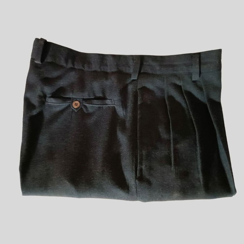 Glou Collection men's black wool pants like new, size L