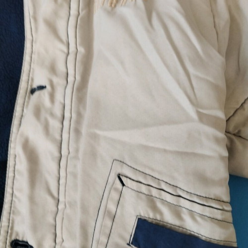 Tramp Sports Kids World kids jacket like new, size 5, beige with blue