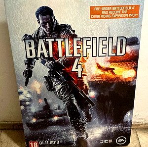 Battlefield 4 Store Promo Display Standee Σε καλή κατάσταση Τιμή 50 Ευρώ