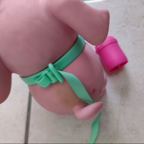 Little Live Pets pig toy used with sounds, interactive
