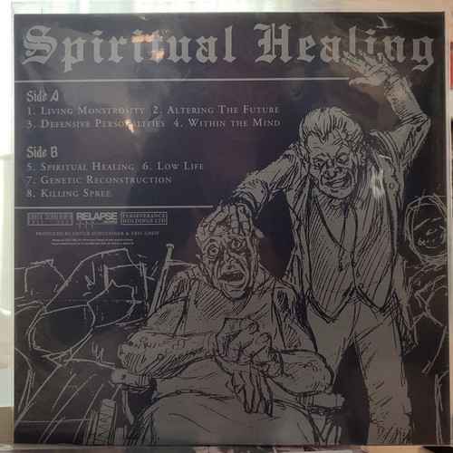 Death Spiritual Healing vinyl record limited edition new