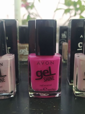 Avon gel shine σετ 3 καινούρια βερνίκια νυχιών