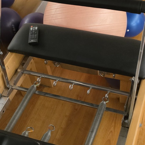 Pilates Reformer Wooden Bed used, sturdy construction