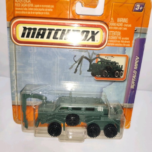 Matchbox Diecast military vehicle Buffalo MPCV new sealed