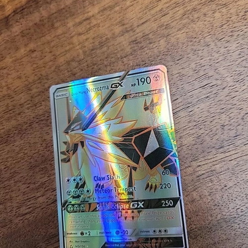 Pokémon Dusk Mane Necrozma GX Ultra Prism TCG card new collectible