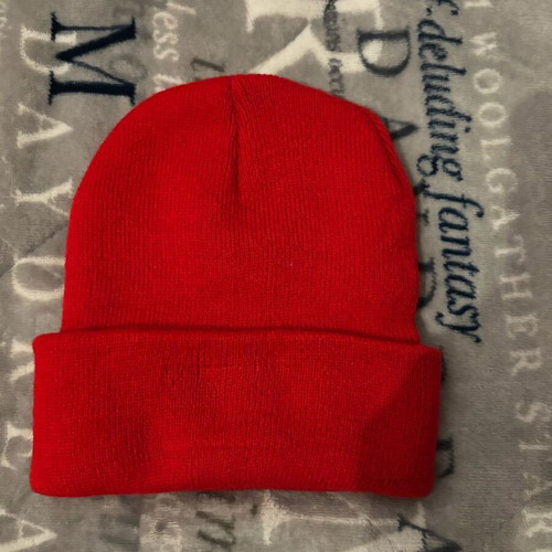 Children's hat used, red, size S