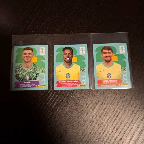 Brazil players FIFA World Cup 2026 stickers new