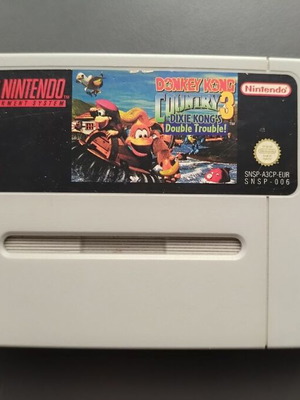 Nintendo SNES Donkey Kong Country 3 Dixie Kong's Double Trouble μεταχειρισμένο