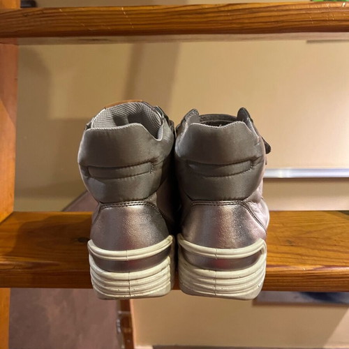Ecco women's sneakers like new, natural leather, beige