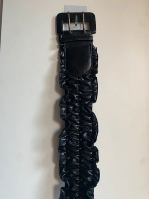 Miss Sixty women's belt with elastic like new, adjustable, black