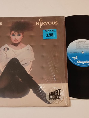 Vinyl LP Pat Benatar Get Nervous μεταχειρισμένο, Rock, Pop