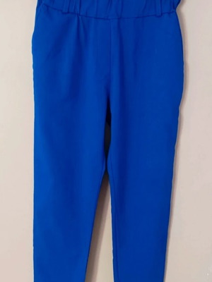 Blue royal pants like new, size S/M